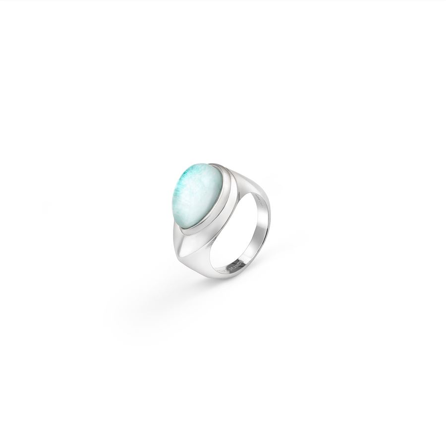 Chevalier in argento con amazzonite AURUM | AN1 GCARG AMZ